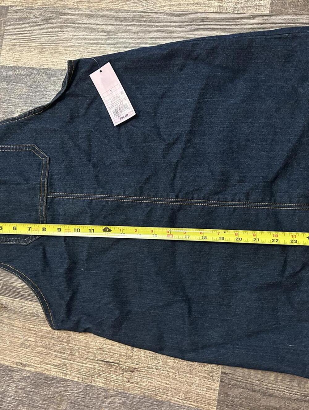 Wild Fable Denim Overall Dress Dark Wash Size Small NWT 2010s Y2K - Picture 7 of 7
